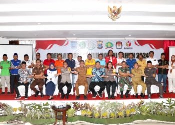 Ketua DPRD Kabupaten Banjar Bersama Bupati Banjar Hadiri Deklarasi Damai