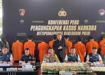 4 Sindikat Peredaran Sabu Hingga Kokain Terbongkar