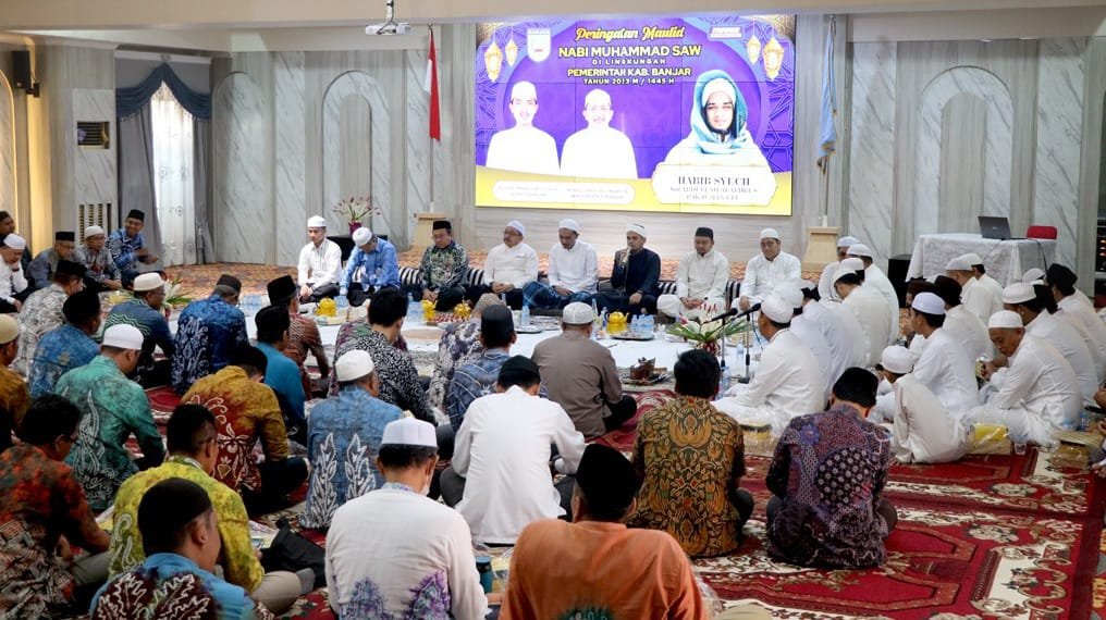 Pemerintah Kabupaten Banjar Gelar Peringatan Maulid Nabi Besar Muhammad SAW