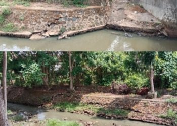 Siring Kemuning di Sejumlah Titik Mulai Rusak Belum Diperbaiki