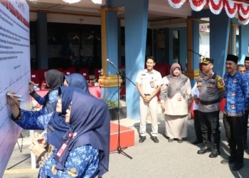 Pemkab Banjar Lakukan Ikrar Netralitas Pada Pemilu 2024 Mendatang