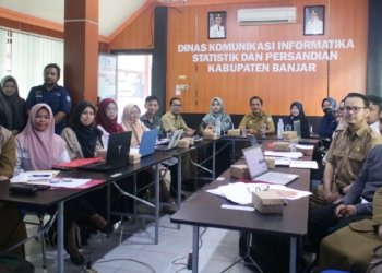 DKISP Kabupaten Banjar Gelar FGD Untuk Analisa Data