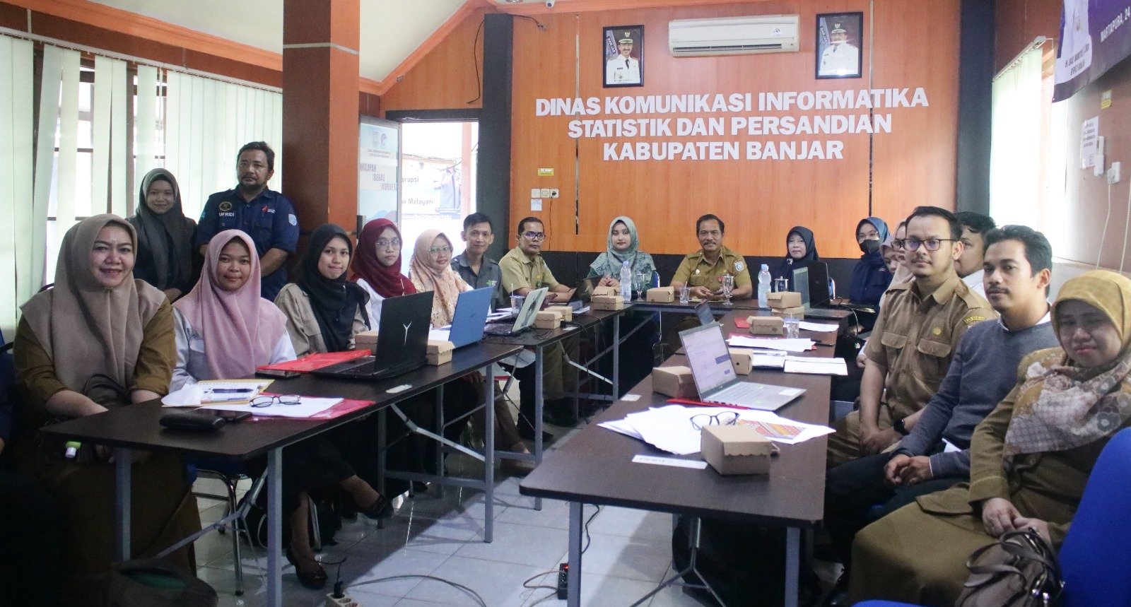 DKISP Kabupaten Banjar Gelar FGD Untuk Analisa Data