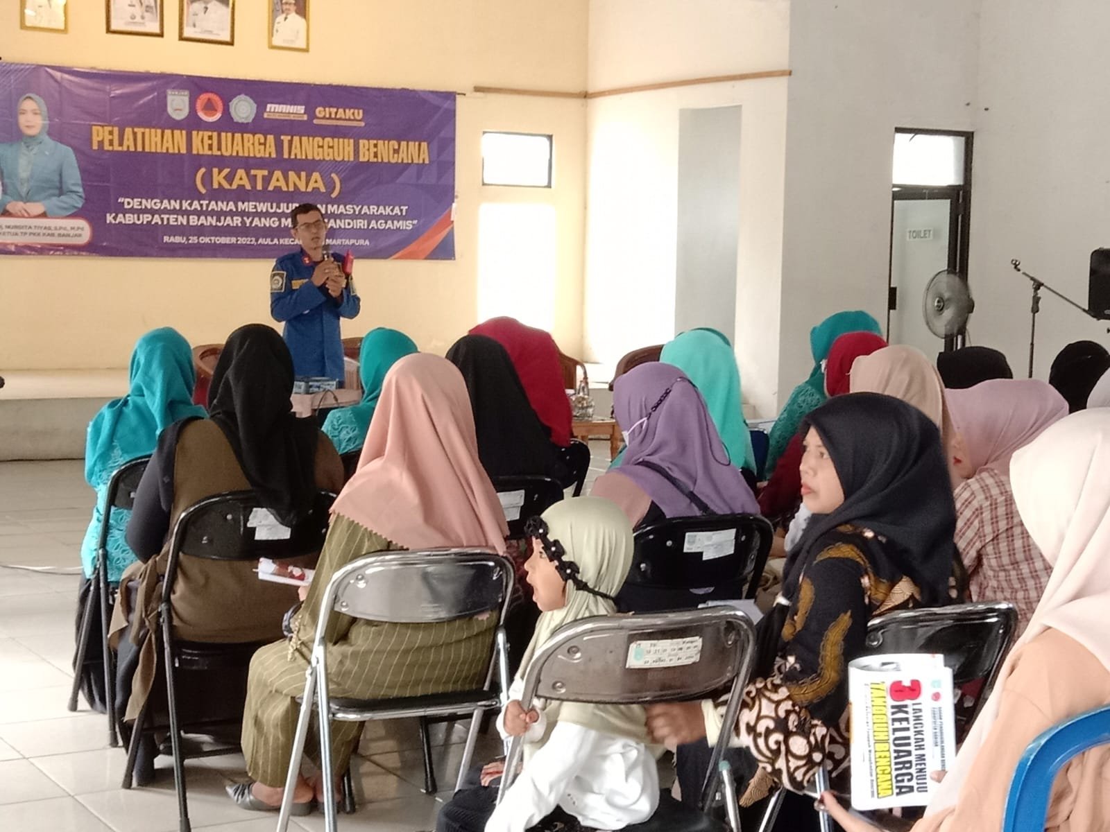 Warga Desa Bincau Dan Labuan Tabu Dilatih Siaga Bencana