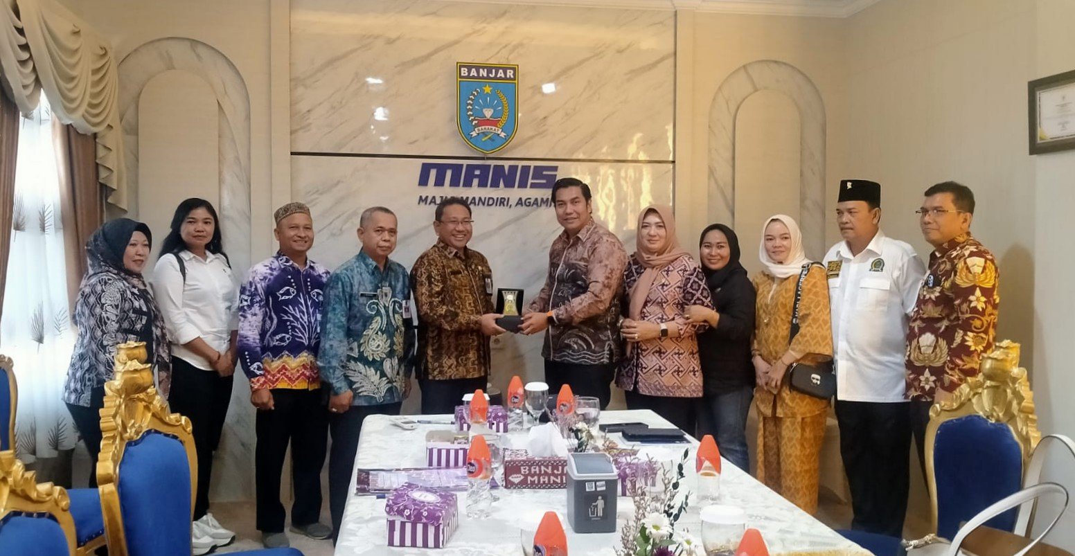 Terkait Dana Hibah, Pemda Kabupaten Banjar Dikunjungi DPRD Pulang Pisau