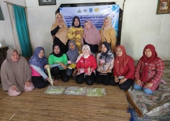 Bersama Kelompok Wanita Tani Kecamatan Mataraman Dan Simpang Empat, Pt Bbp Dan Pt Mas Melakukan Edukasi Bahan Pangan Pekarangan