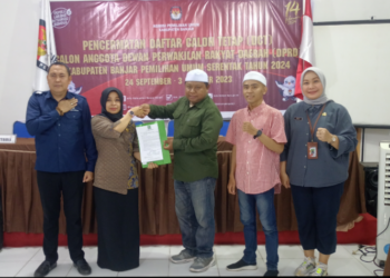 Ada Beberapa Perubahan Yang Disampaikan DPC PKB Kabupaten Banjar Ke KPU