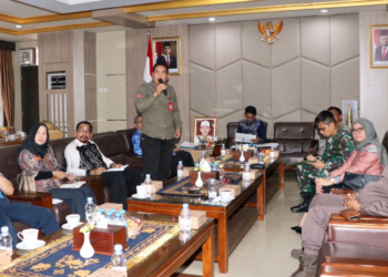 Bupati Kabupaten Banjar Pimpin Rapat Koordinasi Karhutla