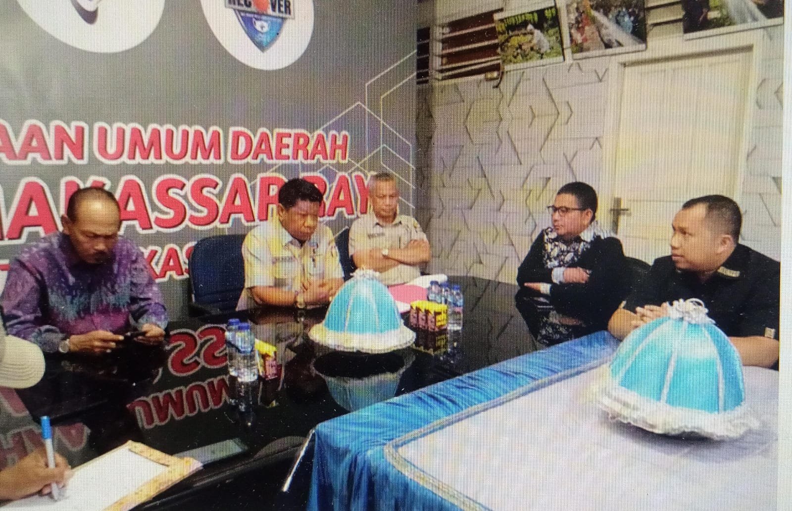 Terkait Pengelolaan PKL, Komisi I DPRD Kabupaten Banjar Datangi Perumda Pasar Makassar Raya