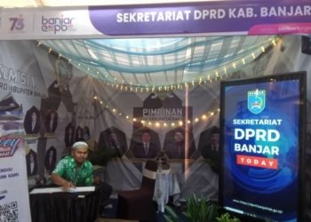 Sekretariat DPRD Kabupaten Banjar Ikut Stand Ekspo 2023