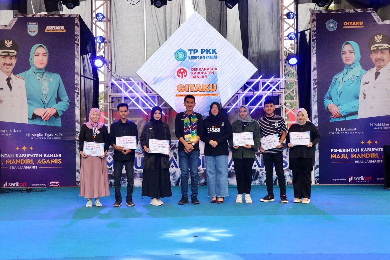 Festival Cinta Kabupaten Banjar Resmi Ditutup Oleh Bupati Kabupaten Banjar
