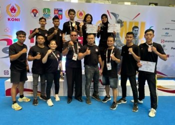 Kontingen Beladiri Wushu Kalsel Bawa Pulang Medali Perak dan Perunggu