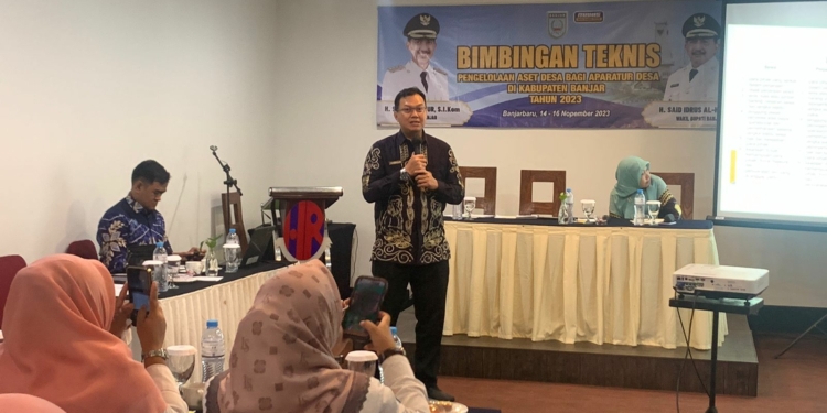 Kadis PMD Banjar Nilai Aset Desa Penting : Tentu Tidak Melanggar Regulasi