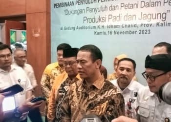 Mentan Ajak Petani Dan Penyuluh Wujudkan Swasembada Pangan di Kalsel