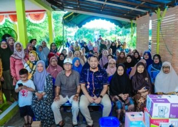 Khalis Wakili Masyarakat Minta Pemko Fasilitasi Emak-emak Loktabat Selatan Adakan Hal Ini