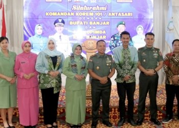 Danrem 101/ Antasari Kunjungan Ke Kabupaten Banjar