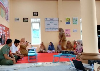 Penyuluhan Kesehatan Mencegah Menularnya TBC Di Pasayangan, Babinsa Ikut Berperan