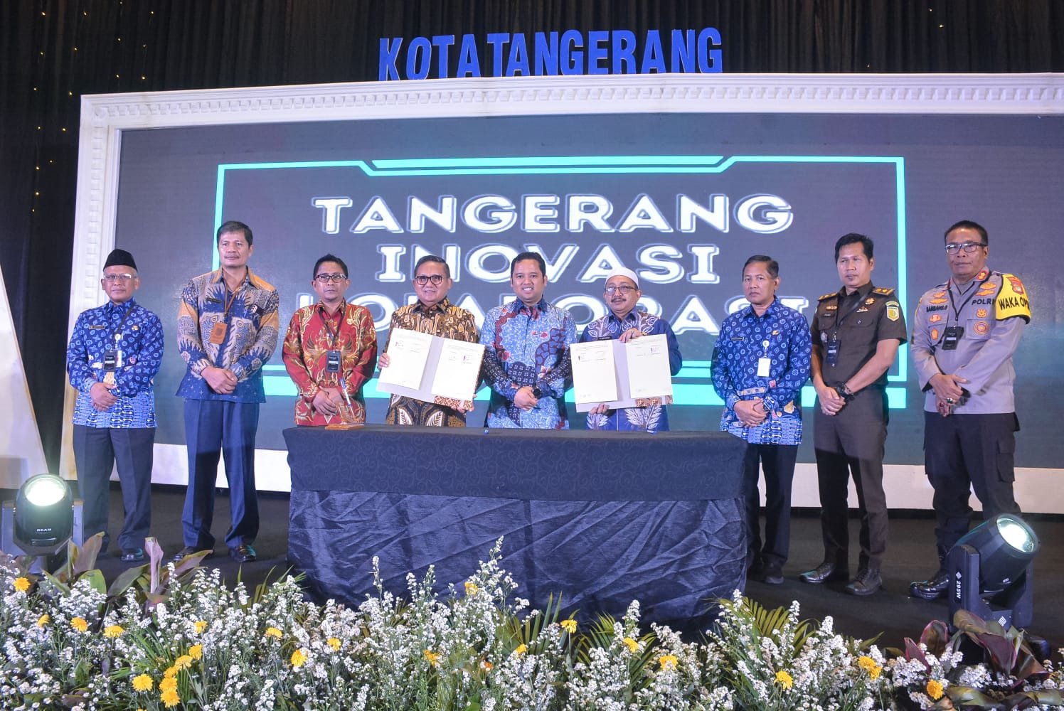 Wakil Bupati Kabupaten Banjar MoU Dengan Walikota Tangerang Terkait SIMASN