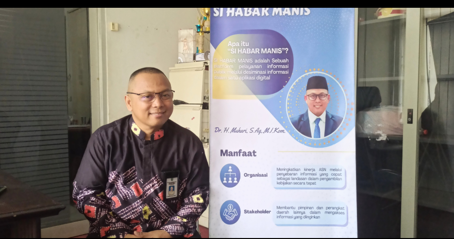 Dr H Muhari, S.Ag, M.I.Kom Bikin Platform Pelayanan Informasi Publik “Si Habar Manis”