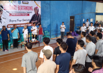 Dinas Kesehatan Kabupaten Banjar Gelar Turnamen Bulutangkis Dalam Rangka Peringatan HKN