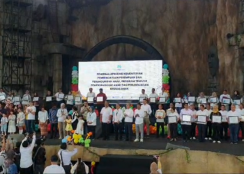 LPKA Martapura Mendapat Penghargaan Lembaga Pembinaan Khusus Ramah Anak dari KemenPPA