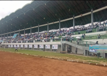 Ribuan Guru Padati Tribun Stadion Demang Lehman Martapura