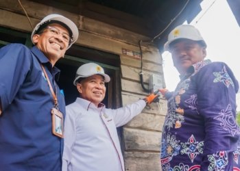 PLN Listriki 10 Desa Terpencil di Kalteng