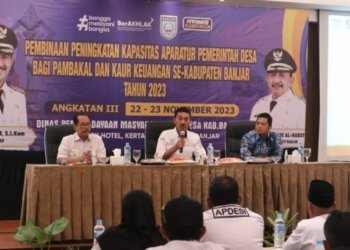 Pemerintah Kabupaten Banjar Gelar Kegiatan Peningkatan Kapasitas Aparat Desa