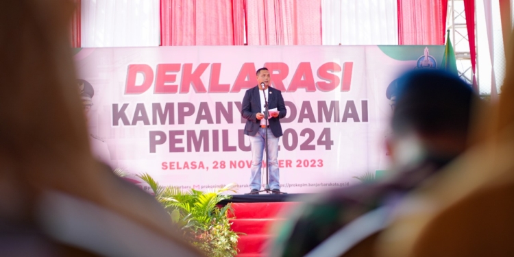 Deklarasi Kampanye Damai, Aditya : Tidak Menyogok!