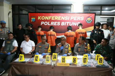 Buntut Bentrok Dua Ormas Besar di Bitung, 9 Tersangka Sudah Diamankan Polisi