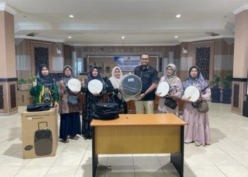 DPRD Banjarbaru Salurkan Bantuan Sound System