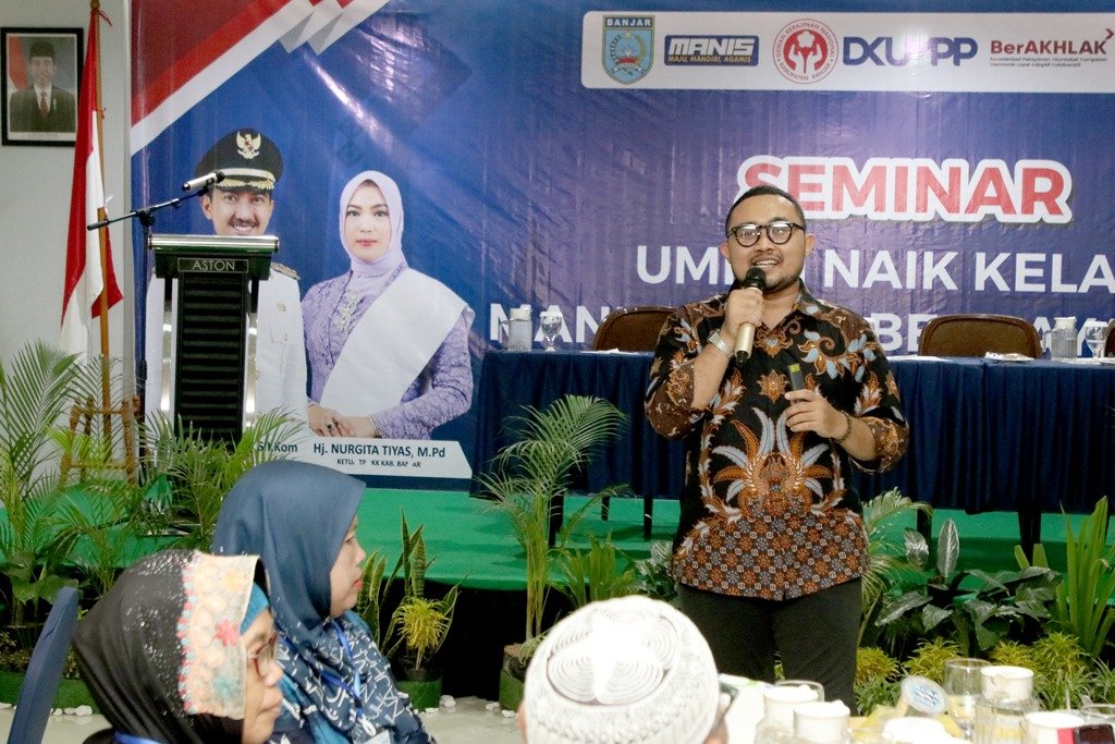 DKUMPP Kabupaten Banjar Gelas Seminar UMKM