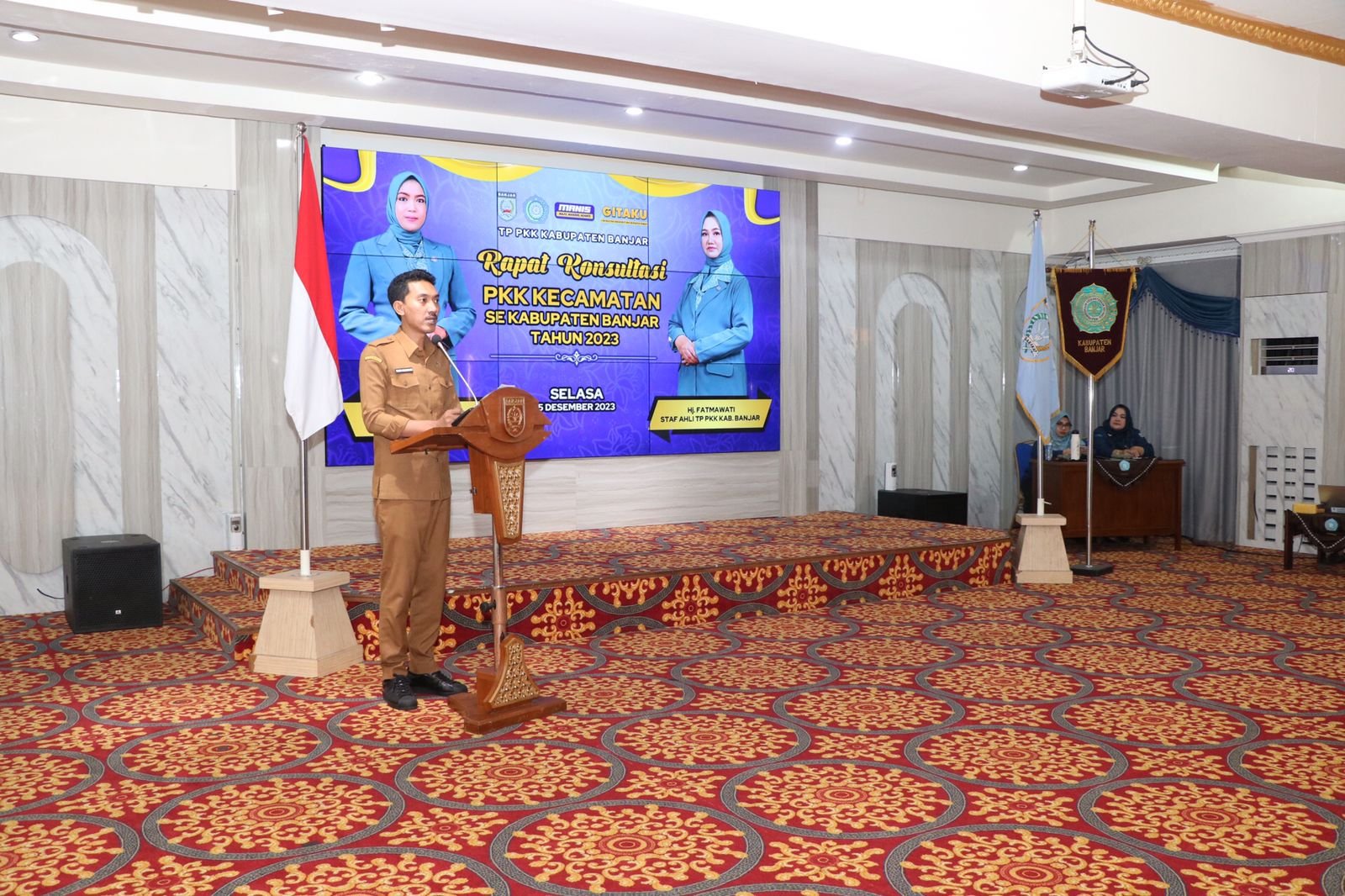 PKK Kabupaten Banjar Gelar Rapat Konsultasi Untuk Evaluasi Program