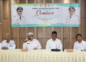 Wakil Bupati Kabupaten Banjar Buka Seminar Hari AIDS Sedunia