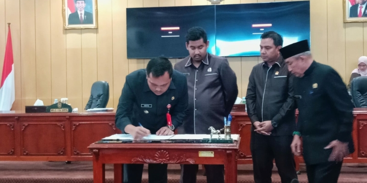 Pengesahan 4 Buah Raperda, Fadliansyah: Bukan Perda Mandul