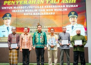 Penghujung Tahun 2023 Masing-Masing Marbot di Banjarbaru Dapat Rp2.4 Juta