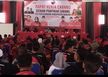 DPC PDI Perjuangan Kabupaten Banjar Rapat Kerja, Ini Targetnya?