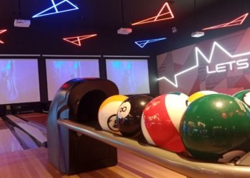 Pertama di Kota Banjarbaru, Timezone Lounching Wahana Social Bowling