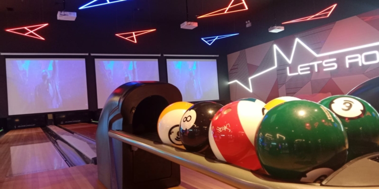 Pertama di Kota Banjarbaru, Timezone Lounching Wahana Social Bowling