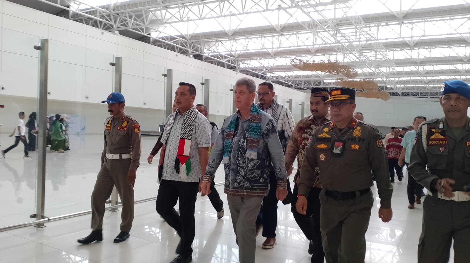 Dubes Palestina Tiba di Ibukota Kalsel