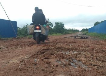 Saipanur Jadi Korban Laka Tunggal di Sekitaran Proyek Pembangunan Jalan Baru Menuju Bandara Internasional Syamsudin Noor