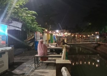 Dulu Ramai, Wisata Kuliner Kampung Pelangi Banjarbaru Sekarang ‘Hening’
