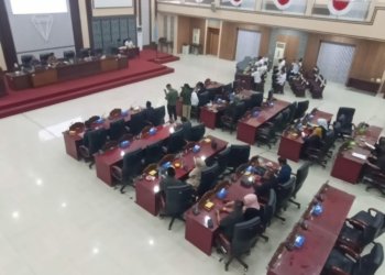 Rapat Paripurna, Raperda Bangunan Gedung Dan Laporan Pansus PD Pasar Bauntung Batuah
