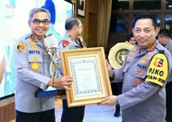 Kapolda Sulut Raih Juara II Lomba Pengawasan Melekat.