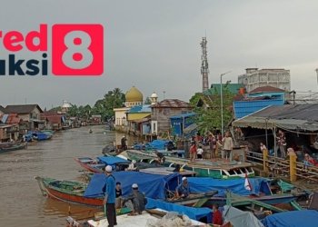 VIDEO : Jemaah Haul Guru Sekumpul Jalur Air Berdatangan!
