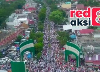 VIDEO : Bak Lautan Manusia, 3,3 Juta Lebih Jamaah Padati Kota Martapura dan Sekitarnya