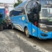 Heroik, Bripda Muhammad Novandro Relakan Motornya Jadi Ganjal Bus Damri