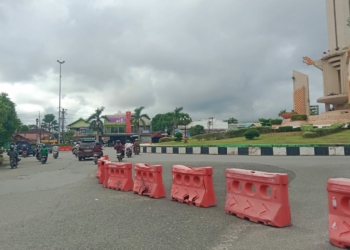 Usai Haul Guru Sekumpul, Polres Banjarbaru Terapkan Sistem Satu Jalur