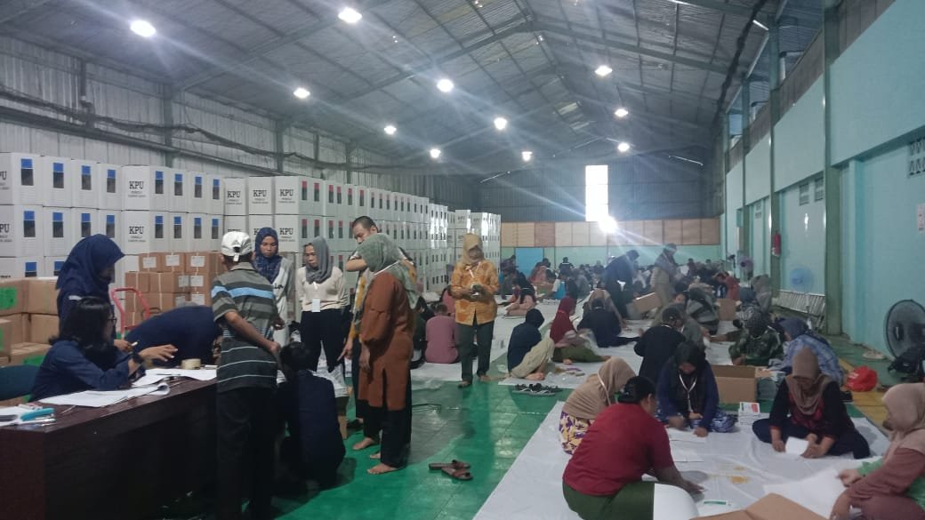 Pelipatan Surat Suara di Banjarbaru Selesai!