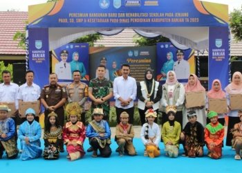 Sanggar Kegiatan Belajar Di Indrasari Di Resmikan Bupati Kabupaten Banjar